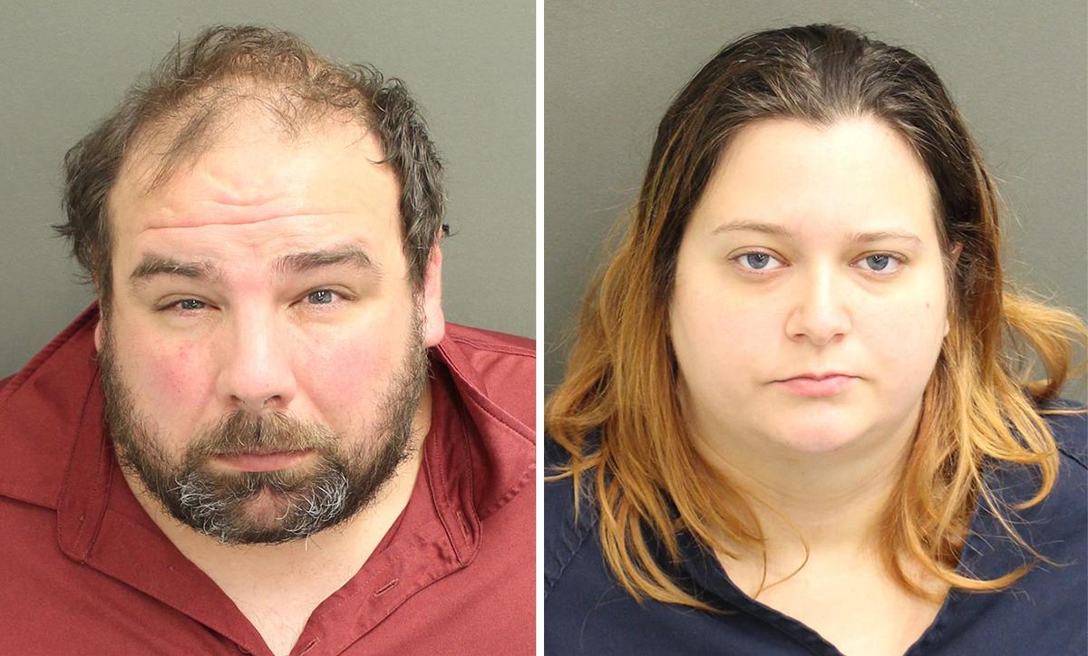 (Left) Timothy Lee Wilson; (Right) Kristen Swann. (Courtesy of <a href="https://www.orlando.gov/Our-Government/Departments-Offices/Orlando-Police-Department">Orlando Police Department</a>)