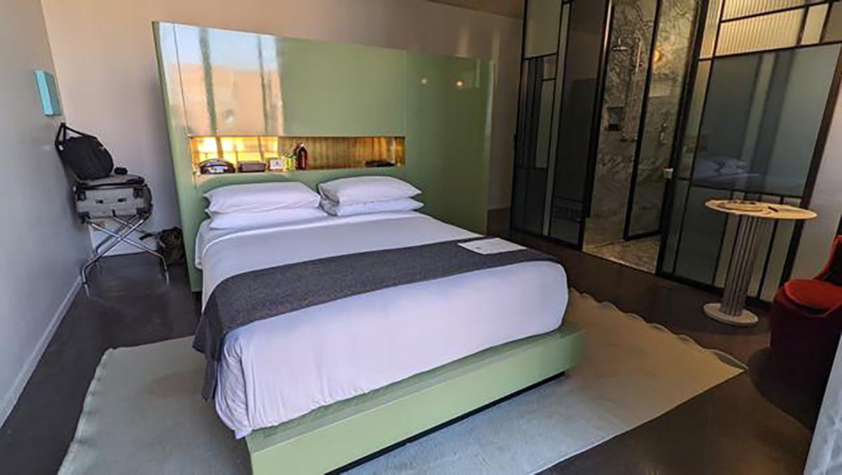 The rooms at Casa Habita are Art Deco-inspired. (Photo courtesy of Alex Temblador/Travel Pulse/TNS)