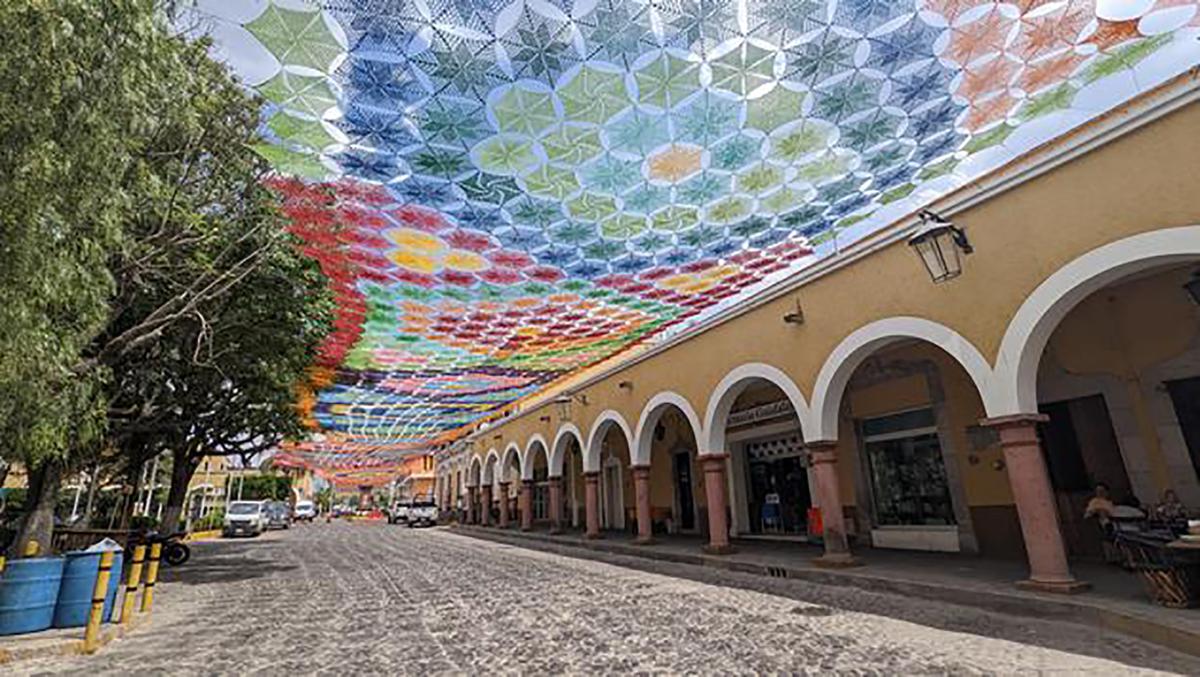 See the world's largest fabric pavilion in Etzatlan, Mexico. (Photo courtesy of Alex Temblador/Travel Pulse/TNS)