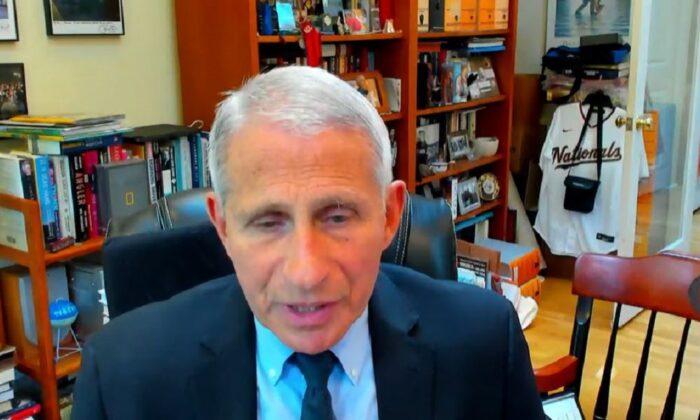 Fauci Joins Senate Hearing Remotely After Testing Positive for COVID-19