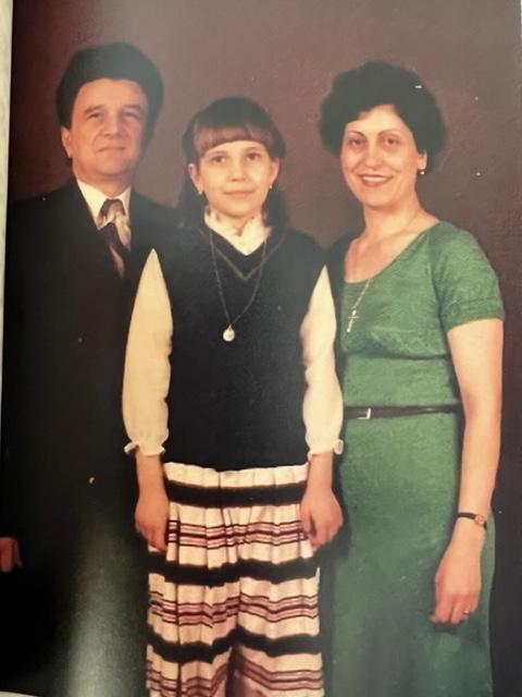 Dan Novacovici with his wife, Emilia, and daughter, Anca, in France, circa 1982. (Courtesy of Dan Novacovici)