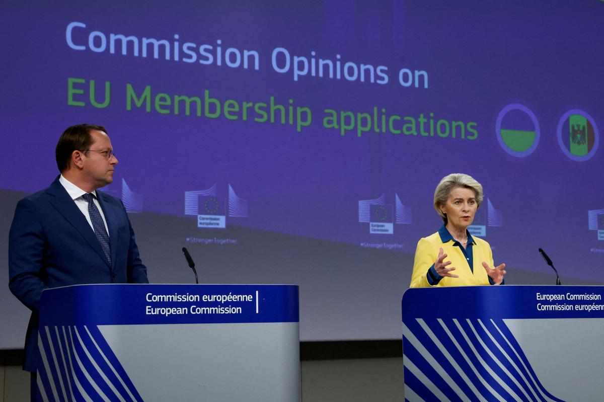 European Commission Back Ukraine's EU Candidacy