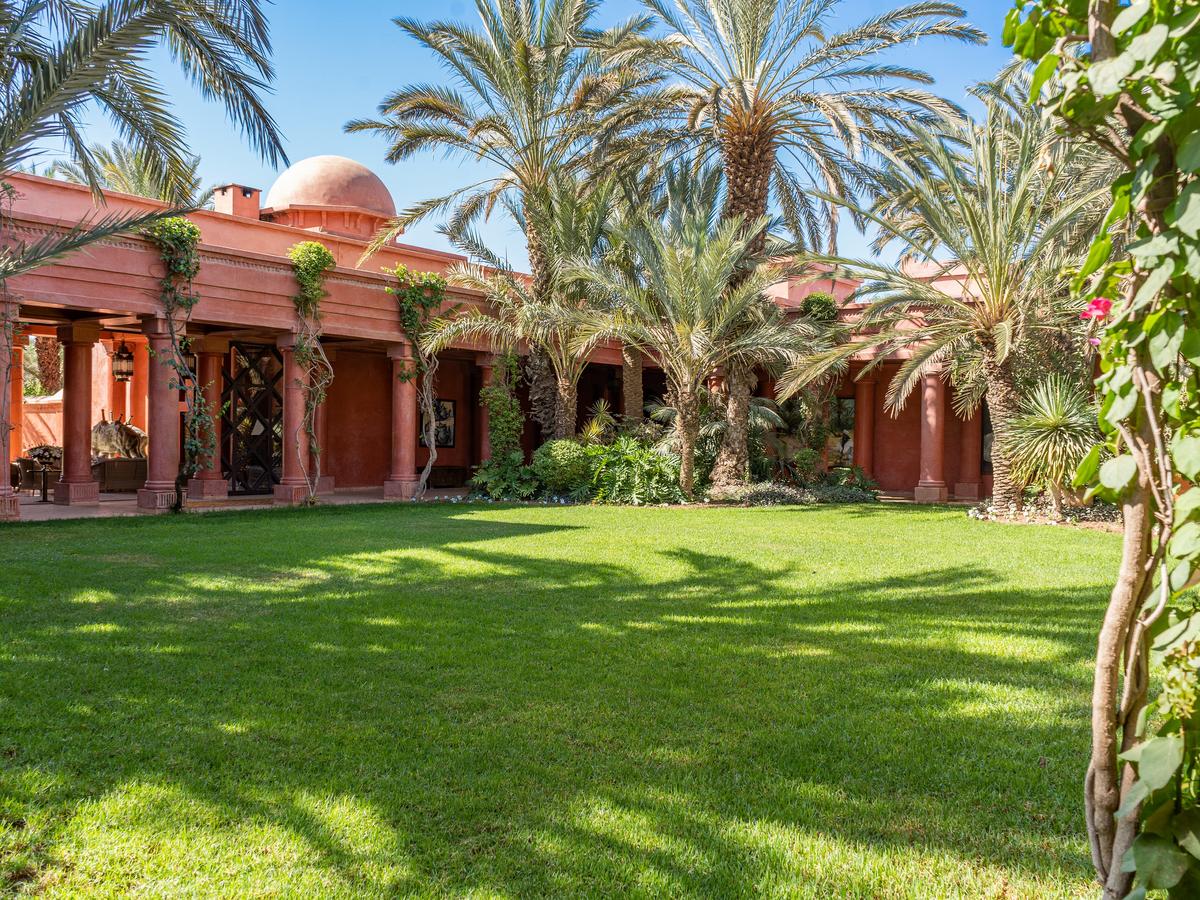 Exuding a Greco-Roman vibe, the 23,000-square-foot main residence offers every possible convenience and luxury to satisfy every whim. (Courtesy of Morocco Sotheby's International Realty)