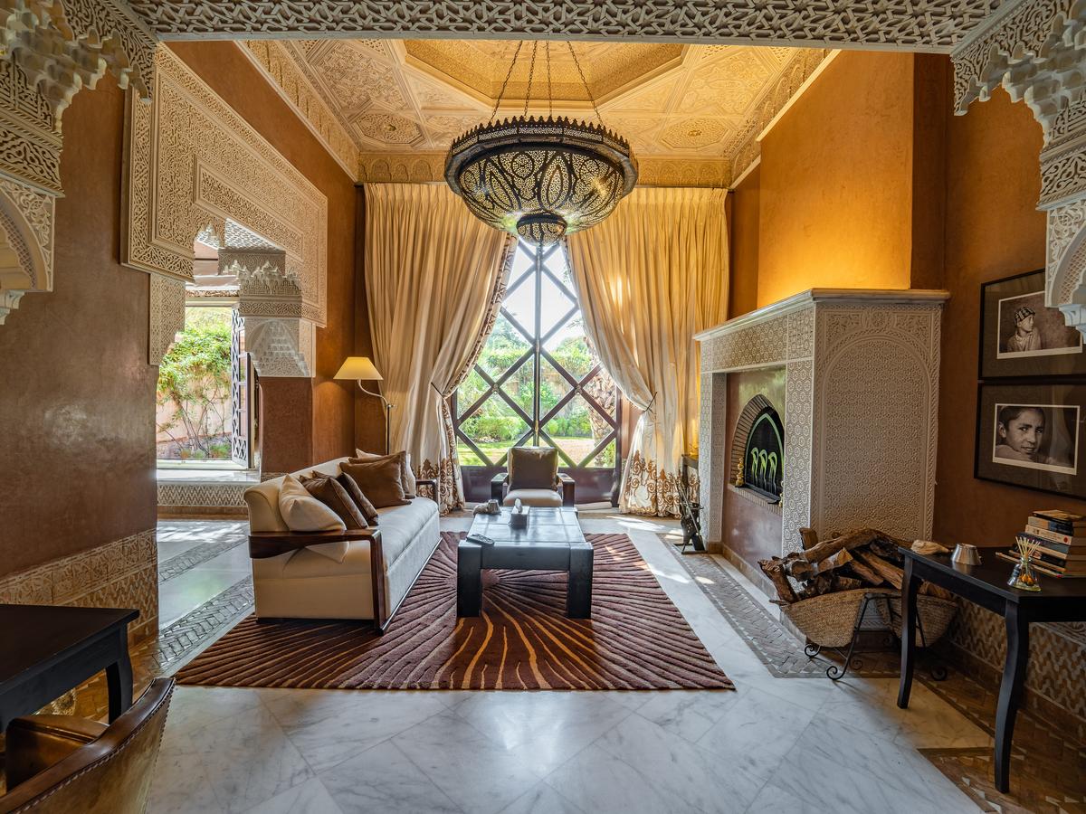 A thousand words cannot adequately convey the extraordinary character of this residence. Even the smallest nook or sitting area radiates a sense of fineness. (Courtesy of Morocco Sotheby's International Realty)