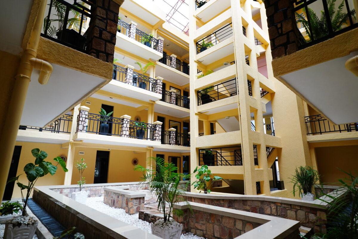The Hope Hostel, where migrants will stay after arriving from the UK on a deportation flight, in Kigali, Rwanda, on June 16, 2022. (Victoria Jones/PA Media)
