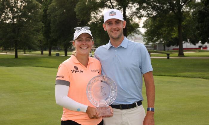 Kupcho Wins Meijer LPGA Classic in Playoff Over Korda and Maguire