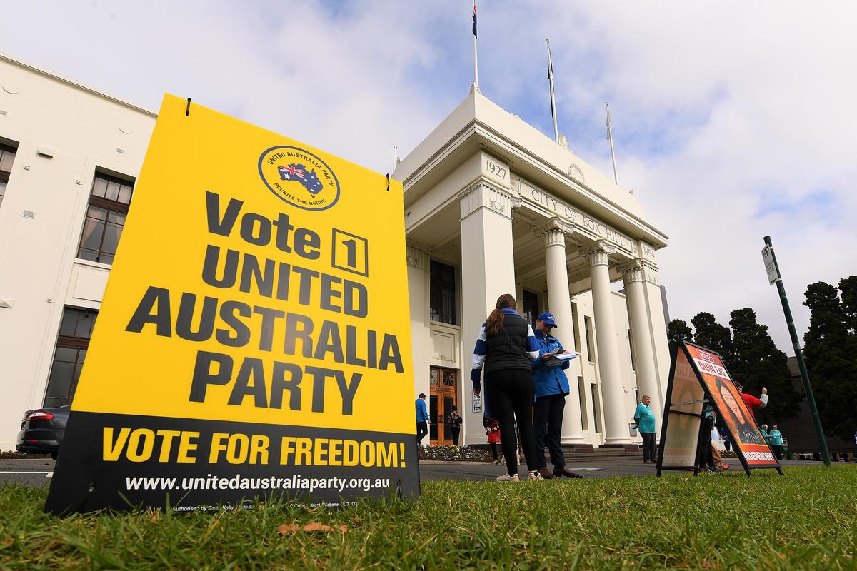 United Australia Party Wins A Senate Seat in Victoria