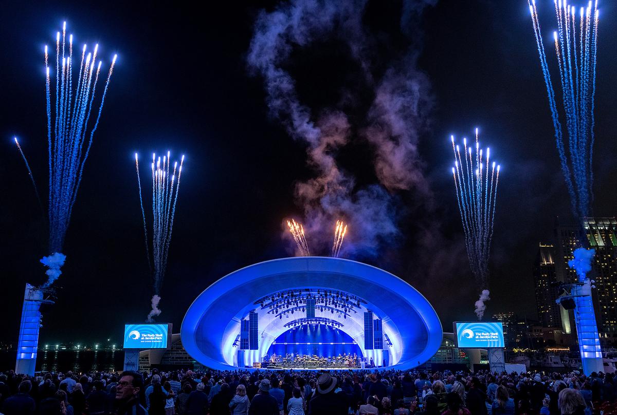The Rady Shell at Jacobs Park opened on San Diego’s waterfront in August 2021. The Shell is operated by the San Diego Symphony, which will play a summer season with various classical and pop guest performers. (Courtesy of San Diego Symphony/TNS)