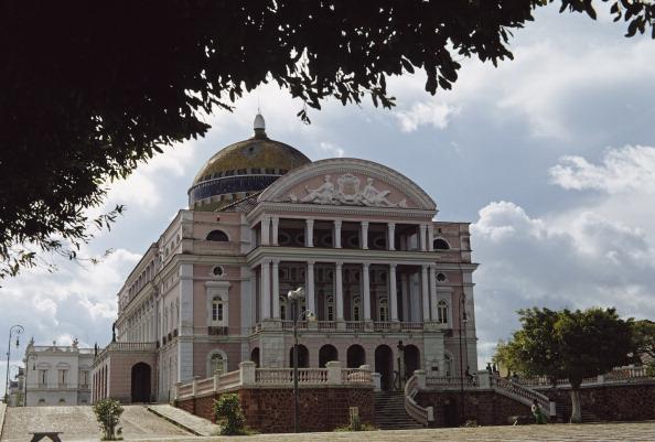 The Teatro Amazonas, or Amazon Theatre, an opera house in Manaus, Brazil, circa 1960. (Harvey Meston/Archive Photos/Getty Images)