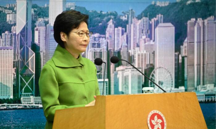 Carrie Lam Prepares to Leave Position as Chief Executive