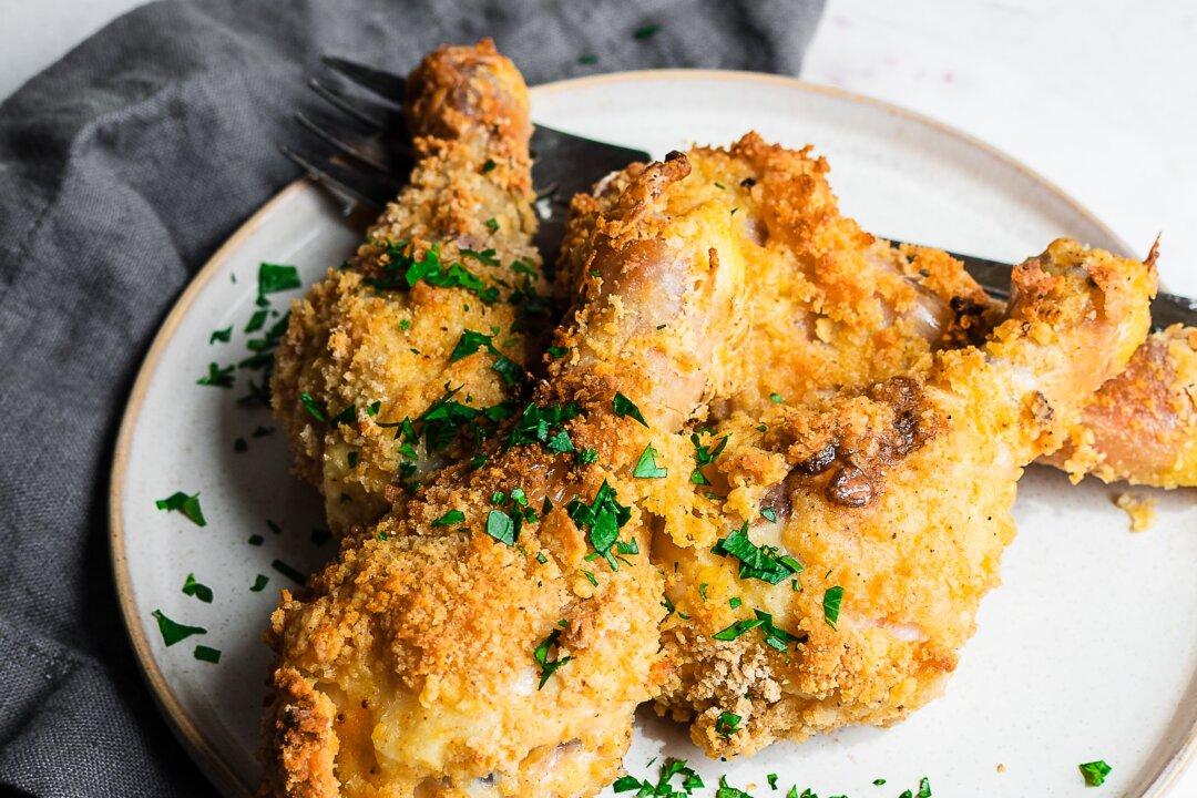 Oven-Fried Chicken Drumsticks