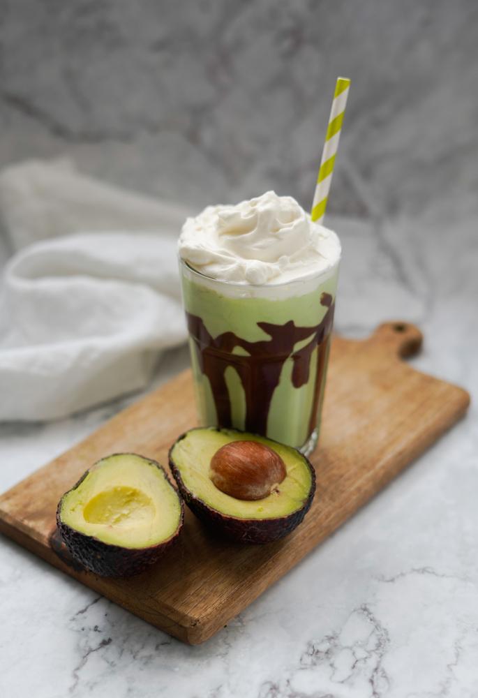 Coffee and avocado? Indonesian jus alpukat blends both with condensed milk and ice into a creamy treat. (Aris Setya/Shutterstock)