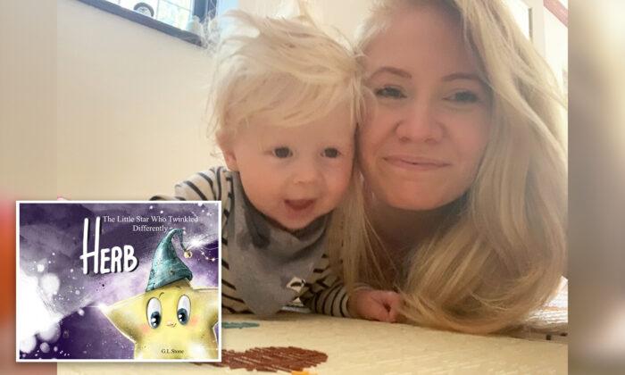 Baby With Snow-White Hair Develops Vision Disability, Mom Pens Kids’ Book to Tell His Special Story