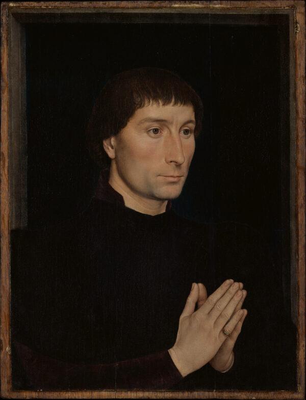 "Portrait of Tommaso di Folco Portinari," circa 1470, by Hans Memling. Oil on wood; 16 5/8 inches by 12 1/2 inches. Bequest of Benjamin Altman, 1913, The Metropolitan Museum of Art, New York. (Public Domain)