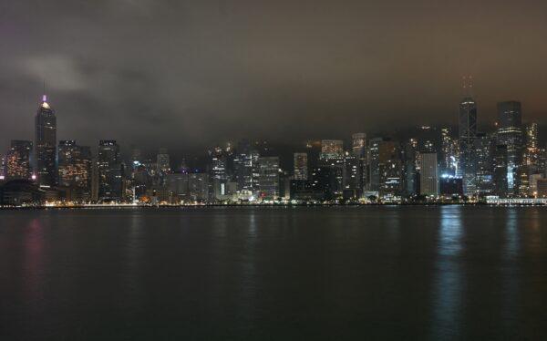 A view of the Hong Kong skyline is pictured on March 26, 2022. (PETER PARKS/AFP via Getty Images)