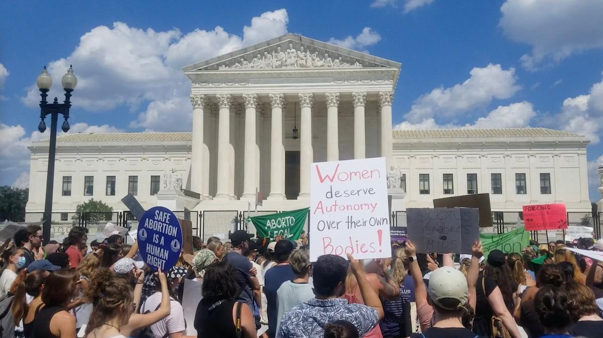 Protests Against Roe v. Wade Decision Continue in Washington
