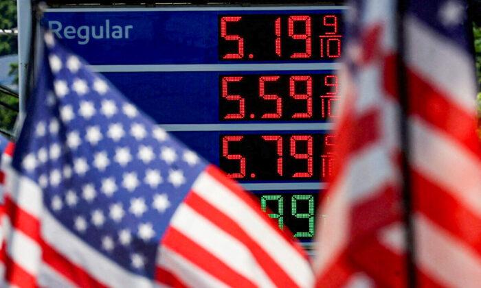 Gasoline Prices Fall Below $4.90 a Gallon as Recession Fears Weigh