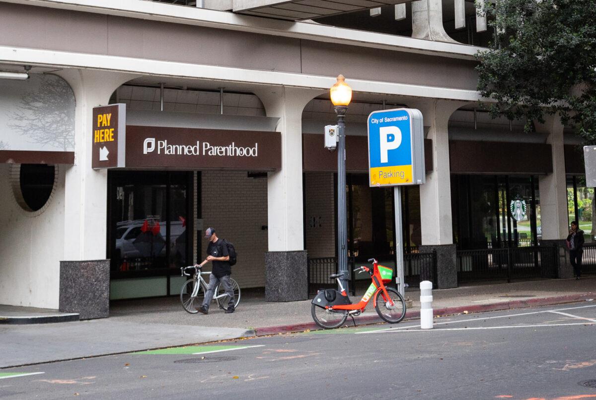 A Planned Parenthood location in Sacramento, Calif., on April 18, 2022. (John Fredricks/The Epoch Times)