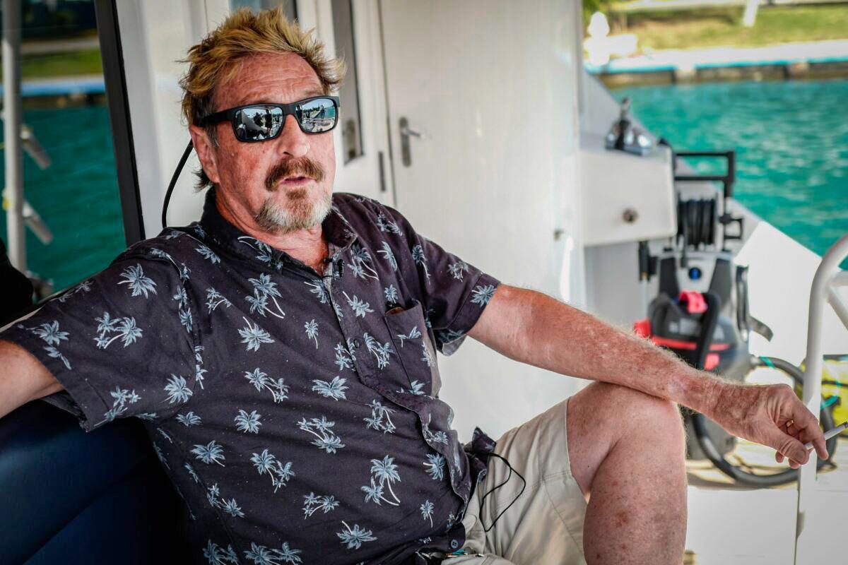 John McAfee's Corpse Still Being Held by Government 1 Year After His Death
