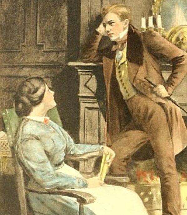 Although Mary Garth is considered plain in Middlemarch, Fred Vincy is in love with her and wants to marry her. (Public Domain)
