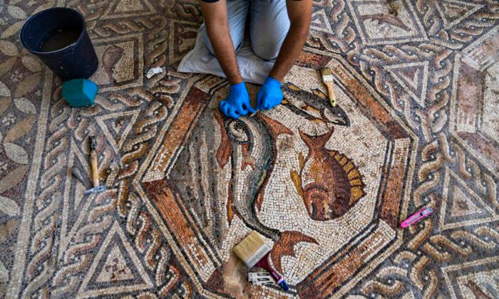 Stunning Roman Mosaics Return Home to New Israeli Museum