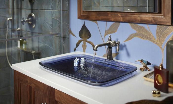 Plumber: Glass Bathroom Vessel Sinks Offer Trendy Textures and Colors