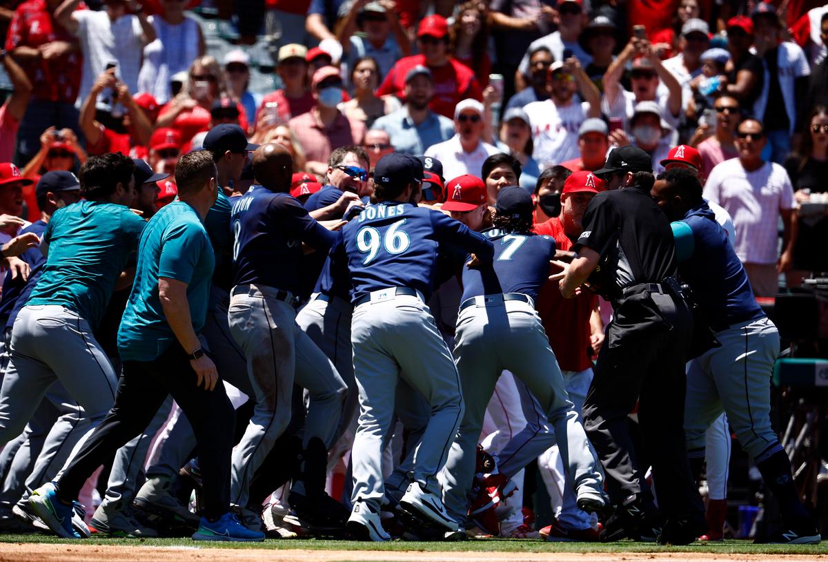 9 Angels Players and Coaches Suspended for Brawl