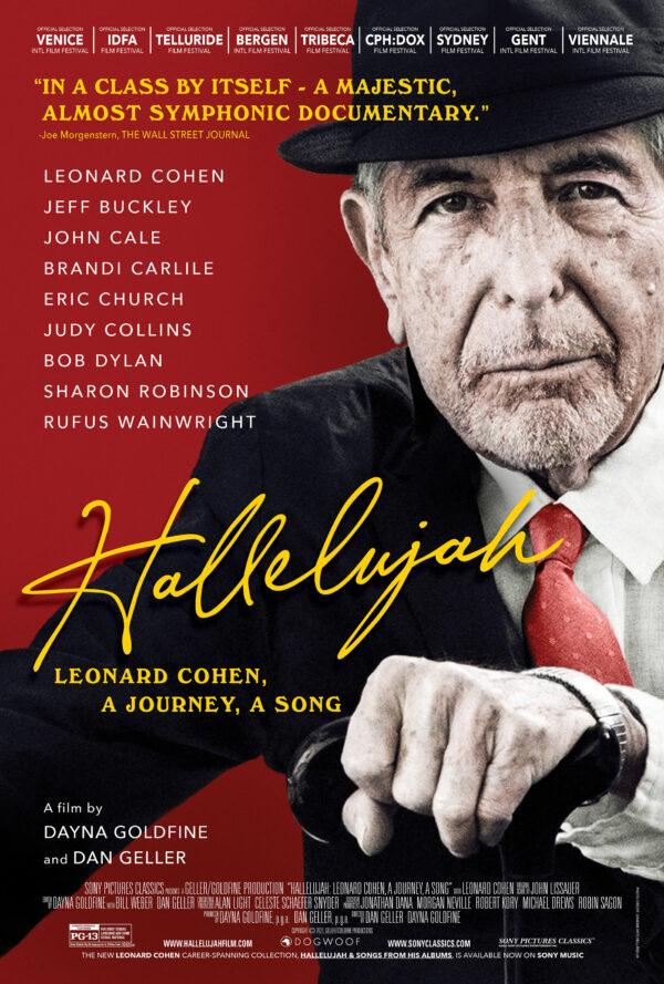 Cover of "Hallelujah: Leonard Cohen, A Journey, A Song." (Sony Pictures Classics)