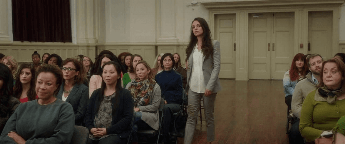 It slowly dawns on Amy (Mila Kunis) that she's fed up with trying to be a perfect mom, in "Bad Moms." (STX Productions)