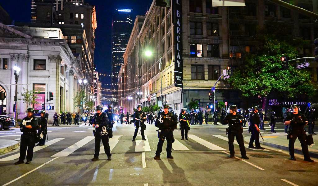 Man Charged for Allegedly Using Flamethrower Against Police