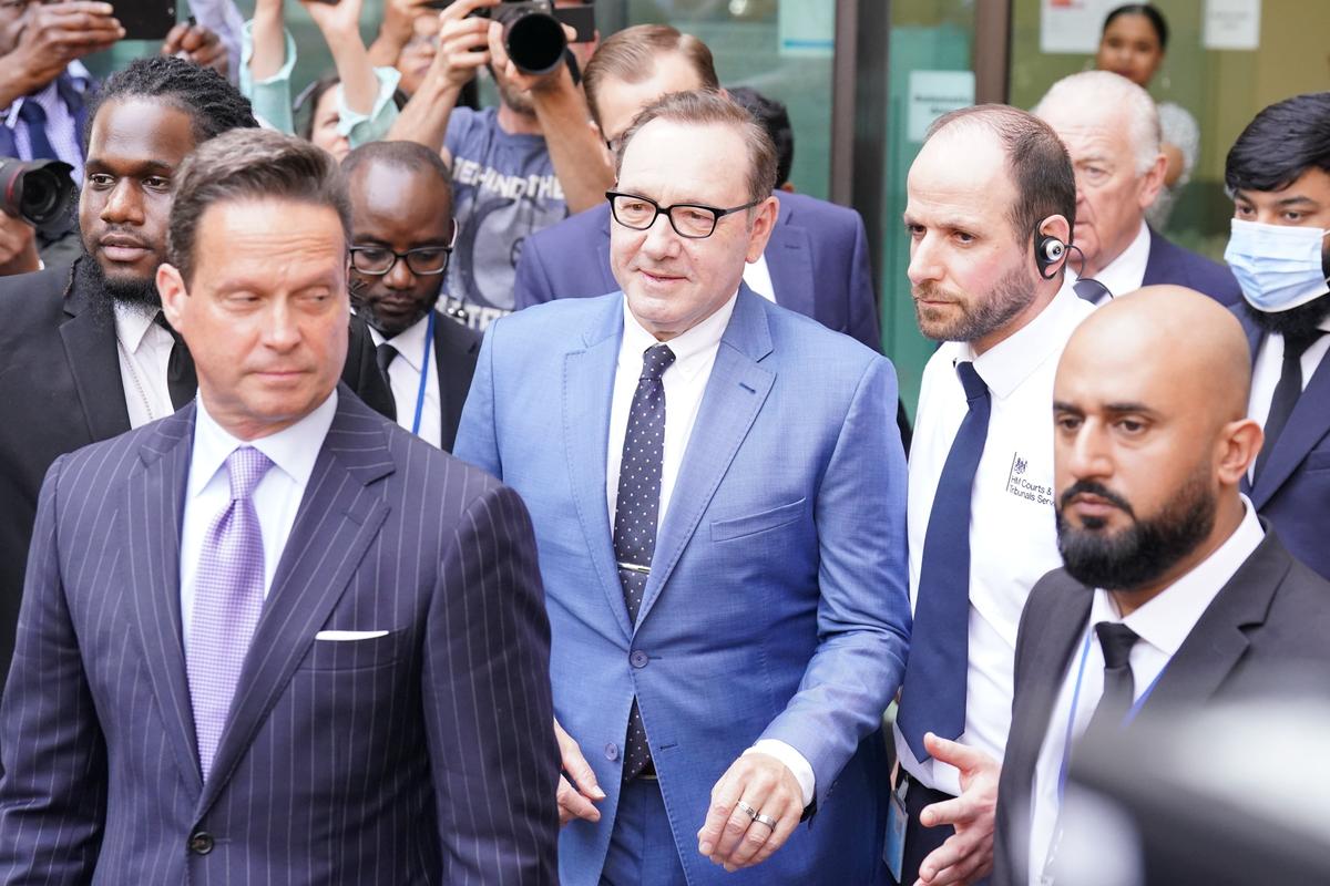 Kevin Spacey 'Strenuously Denies' UK Sex Charges in First Court Appearance