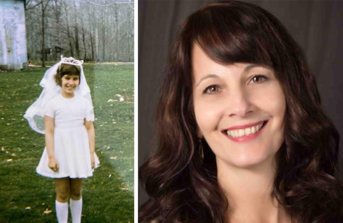 Denise as a child and later as a grown woman. (Courtesy of Denise Shick)