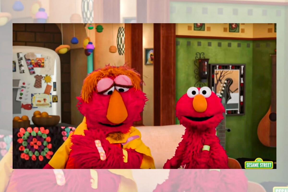 Elmo, Now Vaccinated, Advertises COVID-19 Vaccine Shots for Children Under 5