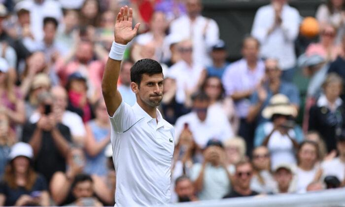 Novak Djokovic Advances, John Isner Sets Record at Wimbledon
