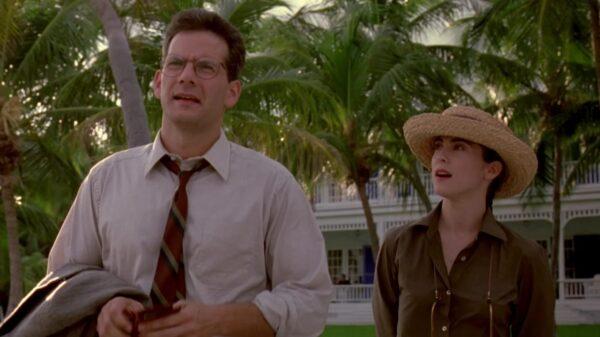 Cambell Scott and Rebecca Pidgeon in "The Spanish Prisoner." (Sony Pictures)
