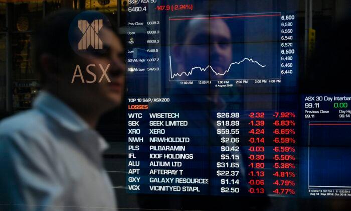 Australian Shares Plunge 1.8 Percent in Worst Loss in a Year