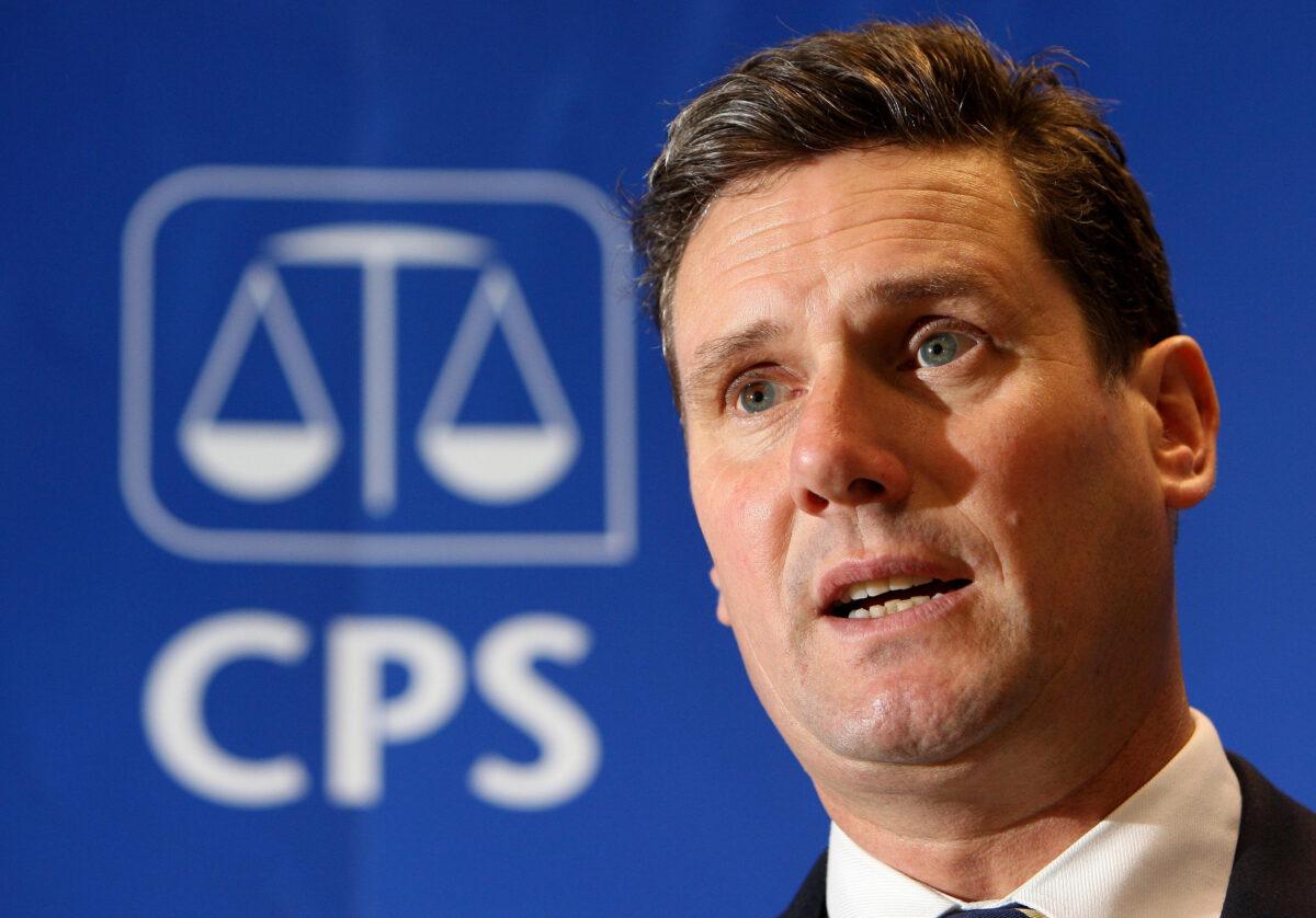 Director of Public Prosecutions Keir Starmer QC speaks at a press conference to outline new guidelines on assisted suicide, at the Crown Prosecution Service in London on Sept. 23, 2009. (Dominic Lipinski - WPA Pool/Getty Images)
