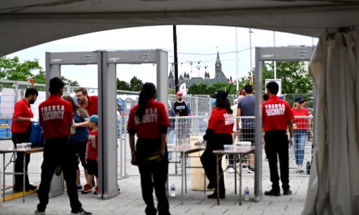 Canada Day Security Checks Hindering Celebrations, Protests a Further Sign of Creeping Govt Authoritarianism