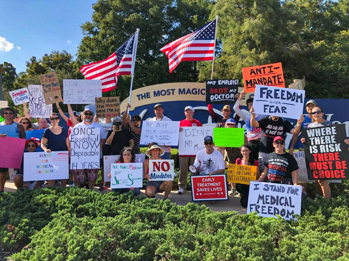 Disney Employees Suing Company Over Vaccine Exemption Refusals