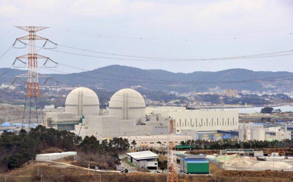 South Korea's nuclear power reactor under construction at the time—Shin-Kori 3 and 4 called APR-1400—in Gori near the southern port of Busan, on Feb. 5, 2013. (Jun Yeon-Je/AFP via Getty Images)