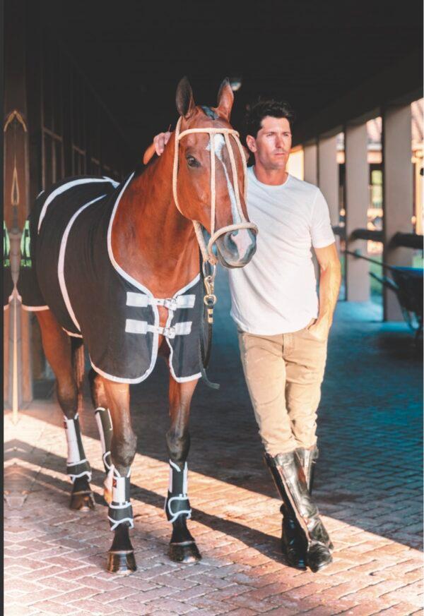 The polo player is committed to keeping his mind and body in peak condition at all times. (Courtesy of Nic Roldan)
