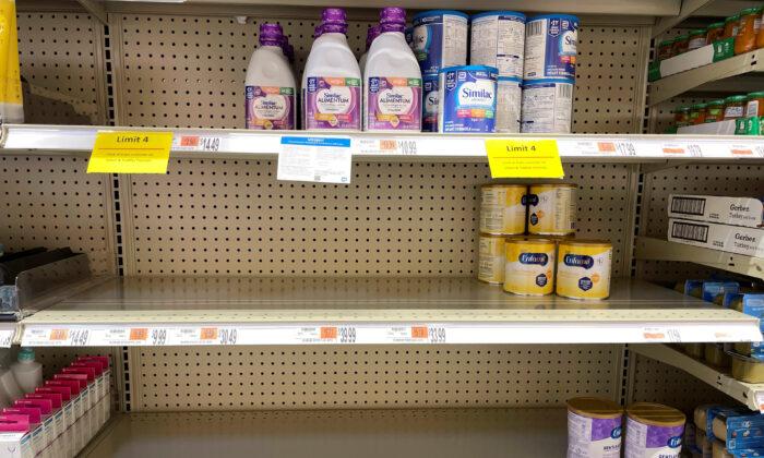 US FDA Working to Allow Overseas Infant Formula Beyond Shortage
