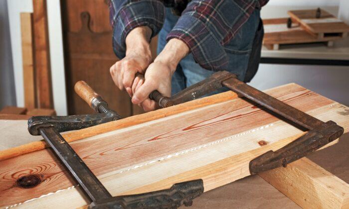 Use Glue and Clamps for Strong Project Joints