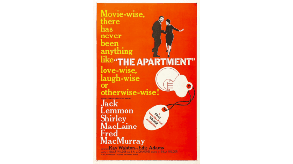 Theatrical poster for the release of the 1960 film “The Apartment.” (The Mirisch Company)
