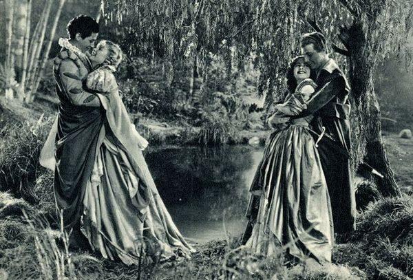 Athenean lovers in “A Midsummer Night’s Dream.” (Warner Bros.)