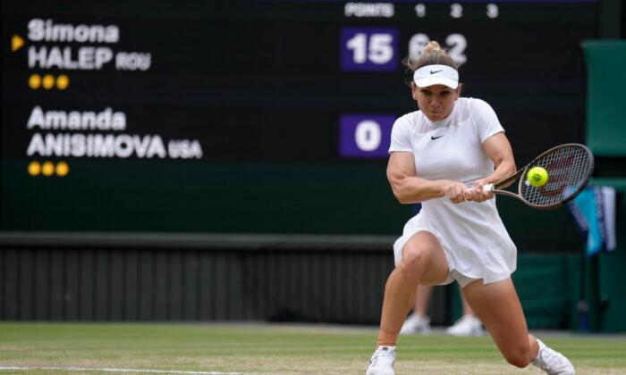 Simona Halep Gets Back to Semifinals in Wimbledon Return