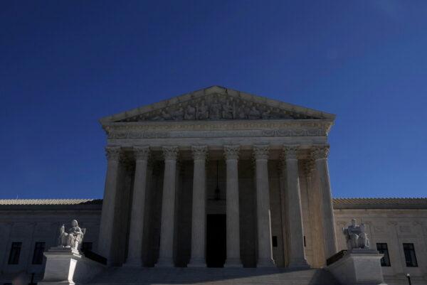 A view of the U.S. Supreme Court building in Washington on March 4, 2022. (Leah Millis/Reuters)