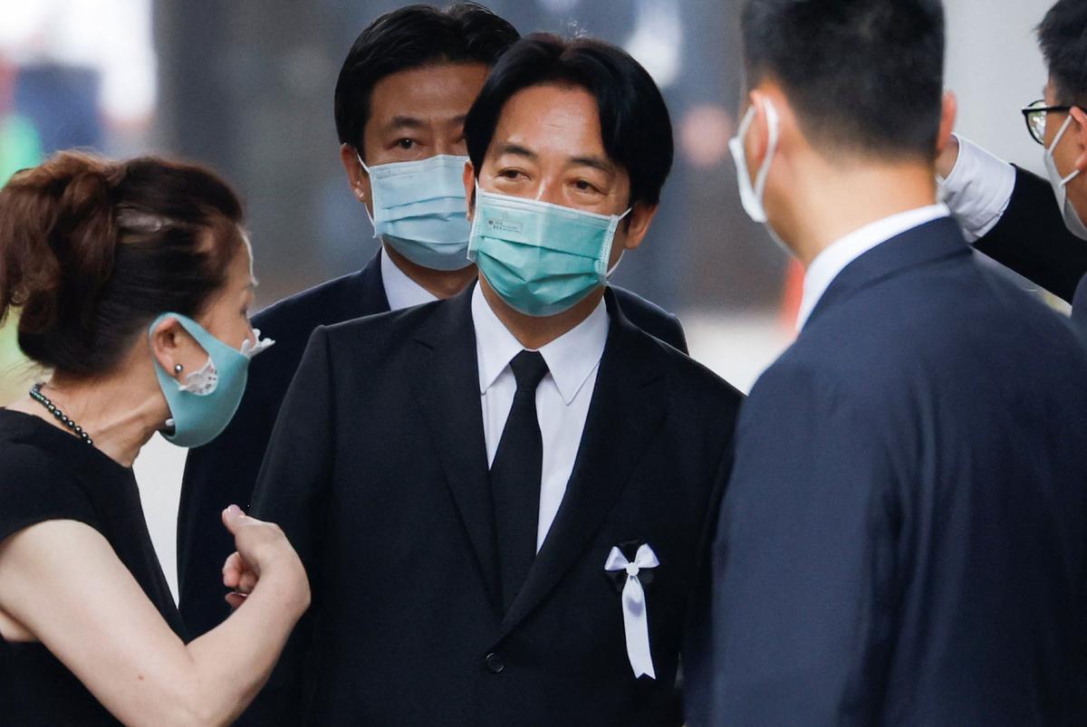 Taiwan Vice President Attends Abe’s Funeral, Beijing Complains