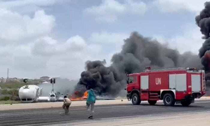 Plane Crash-Lands at Somalia Airport, All 30 Passengers Survived