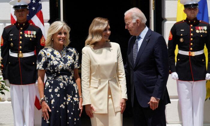 Bidens Welcome Ukraine’s First Lady to White House, Zelenskyy Expects Major Results